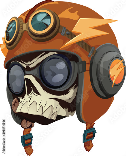 Photography skull monkey chimp rider head