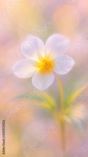 Dreamy floral pastel elegance mobile wallpaper