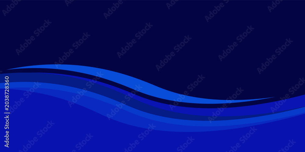 Fototapeta premium Vector blue line background curve element with purple space for text and message design eps 10.