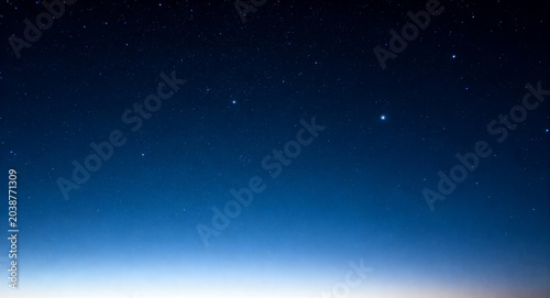 Stunning high-resolution photograph of a pristine night sky