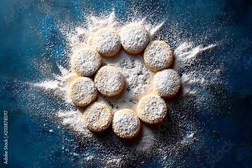 iced sugar on cookies