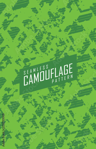 Modern Seamless Textile Pattern Vector