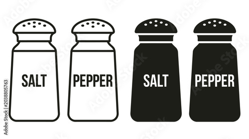 Displaying Salt and Pepper Shakers in Kitchen