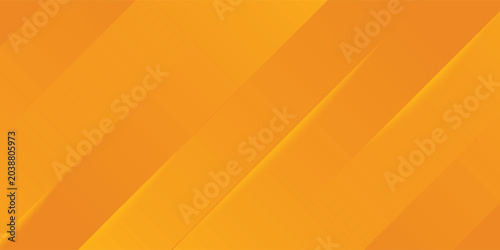 фотографія Abstract bright orange and yellow geometric background with elegant layered diagonal stripes