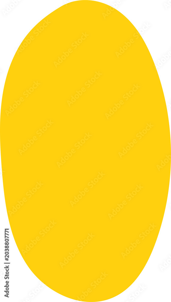 Fototapeta premium Minimal abstract creative doodle blob shapes element set