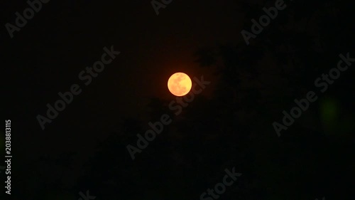 The 2026 Pink April's full moon, the first full moon of spring, is appearing as a 