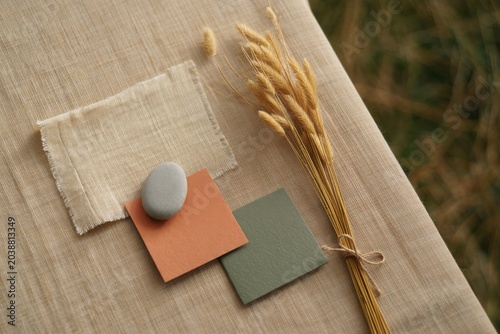 Neutral Color Palette with Natural Elements