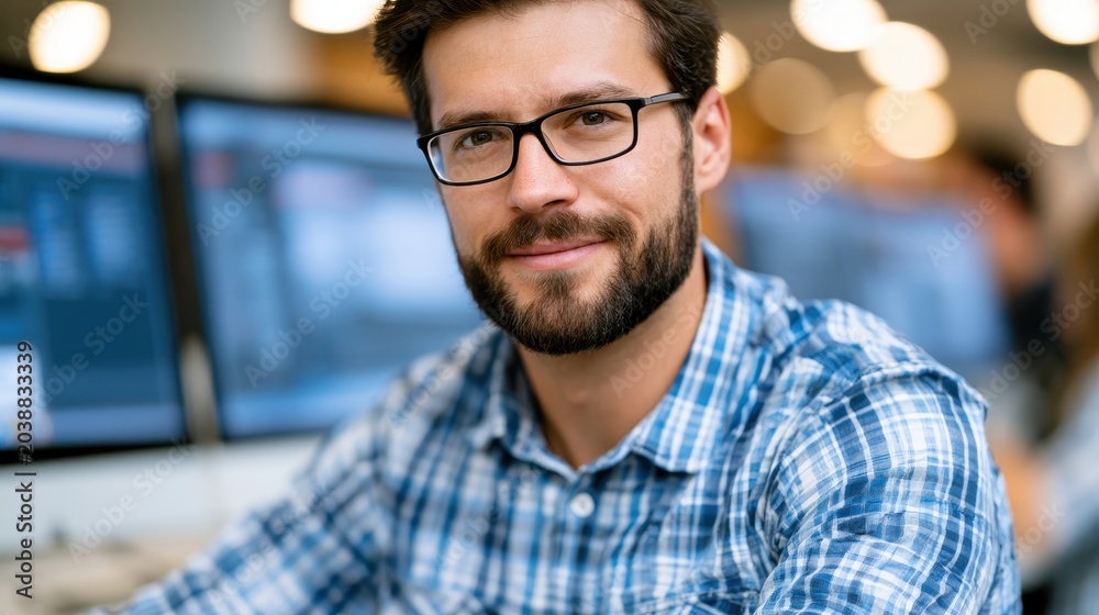 Obraz premium portrait of a handsome young man