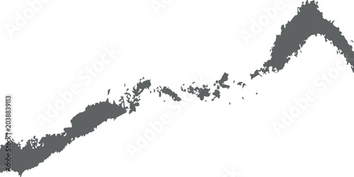 Vintage black ink splatter frame featuring a detailed vector silhouette of a man standing next to a tree with a grunge paint texture