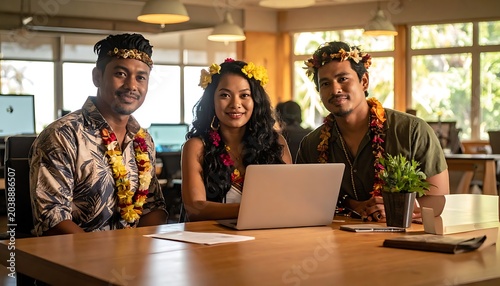 Island office culture