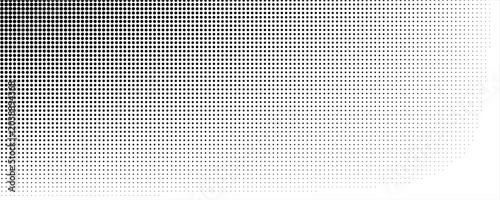 Quadro su tela Seamless vector hand drawn irregular tiny polka dot pattern