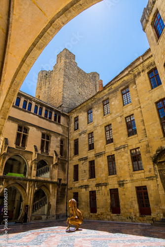 Le Palais des Archevêques de Narbonne en France