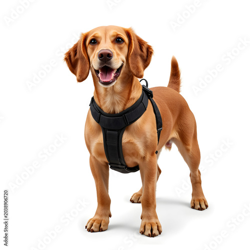 Dog travel harness for safe transportation during road trips