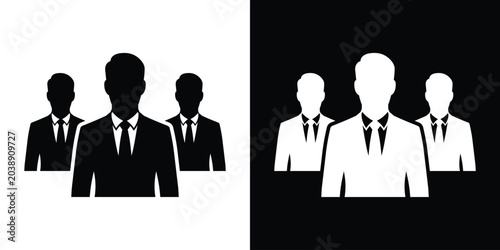 Photos Corporate business team icon vector