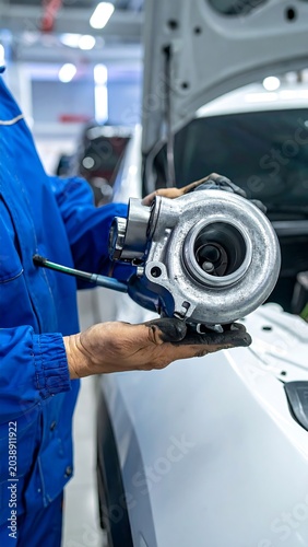 Car Turbocharger Service.