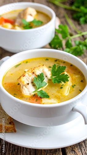 Chicken Noodle Soup. (1)