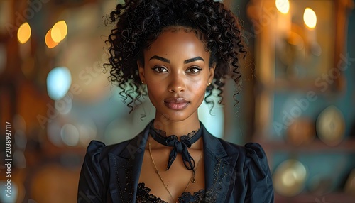 Elegant woman's portrait (4)
