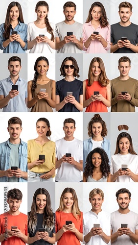 Diverse people with phones (1)