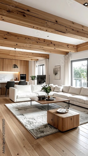 Modern cozy living room (2)