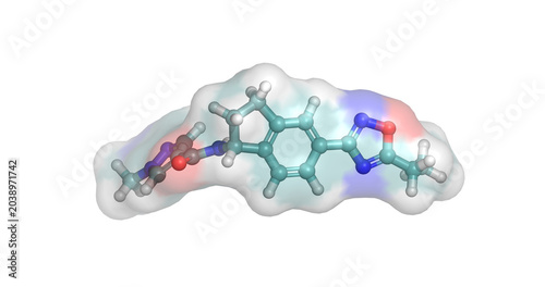 Photos Aficamten, cardiovascular drug / next generation cardiac myosin inhibitor for hy