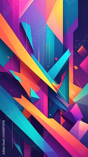 Abstract Geometric Shapes. (4)