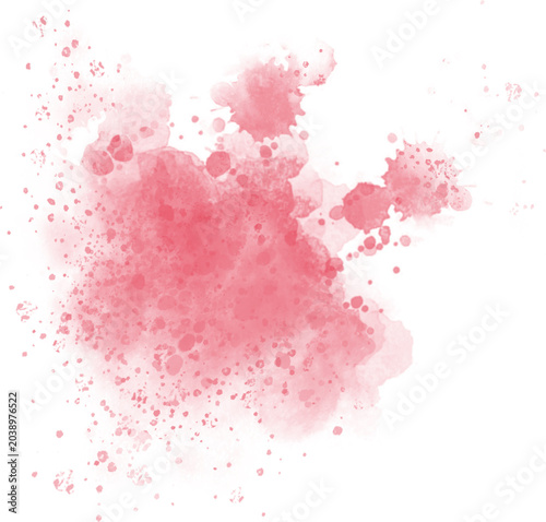 watercolor stain decoration