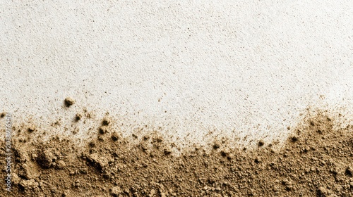 Abstract soil texture background with natural light