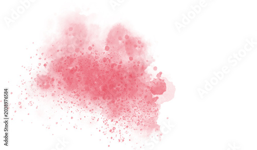 watercolor stain decoration