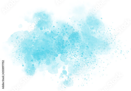 watercolor stain decoration