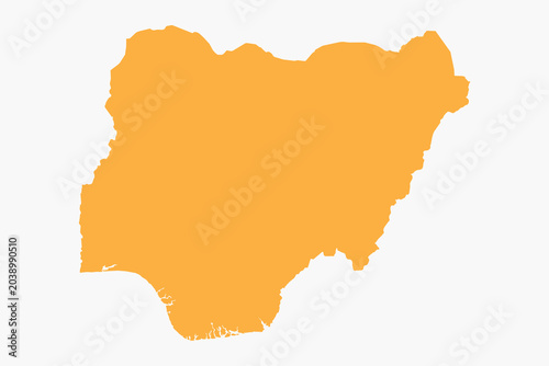 Foto Vector graphic artwork suitable for print and web containing flat detailed map o
