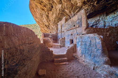Quadro em tela Lower Cliff Dwelling at Tonto National Monument, Arizona.