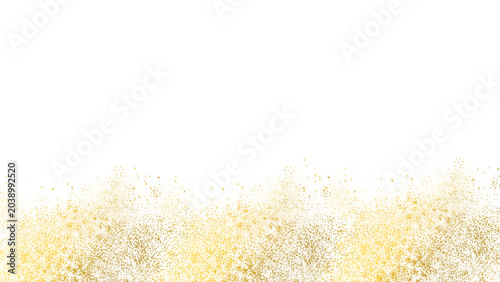 Foto golden brush abstract