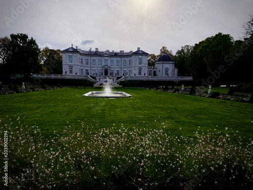 Bild auf Leinwand Palanga Amber Museum in Lithuania is set within a sprawling garden