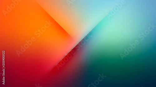 Vibrant gradient background with diagonal color transition