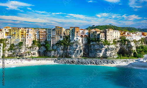 The city of Tropea, Calabria, Italy