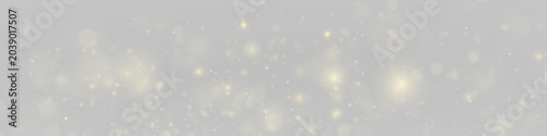 Bild auf Leinwand Gold shimmer and sparkle with glitter dust in bokeh light and glow