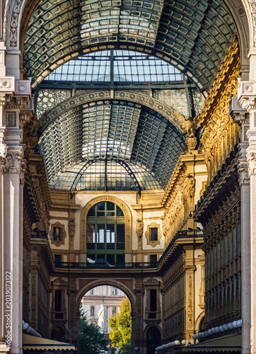 Galleria, Vittorio Emanuele, Milano,italia 