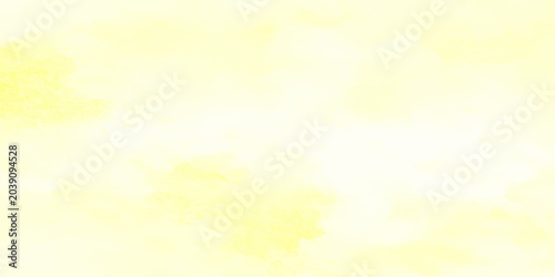 Foto Abstract watercolor wash with soft yellow and white hues, evoking a feeling of gentle light and subtle beauty, perfect for subtle backgrounds or artistic accents