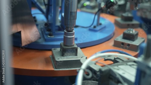 High-quality industrial manufacturing images featuring modern production processes, including tire manufacturing, metal forging, precision machining, steel tube fabrication, industrial equipment, auto