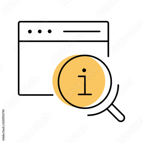 фотографія Information retrieval icon