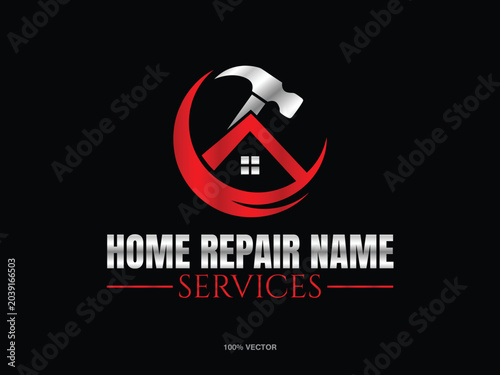 Handyman Home Repair Services Logo