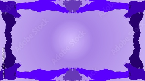 Dynamic artistic composition featuring a radiant amethyst core encircled by expressive lavender