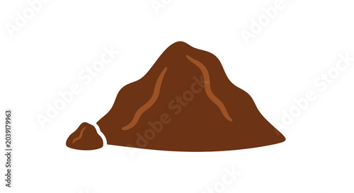 Fotografia Brown Chocolate Heap Sweet Treat.