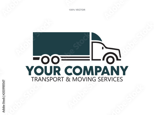 Trucking and Transport Services Logo