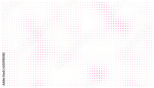 Foto Vector Field Grid of Rectangles - Abstract Pink Rectangle Grid Art