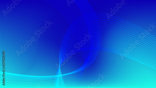 abstract blue wave background