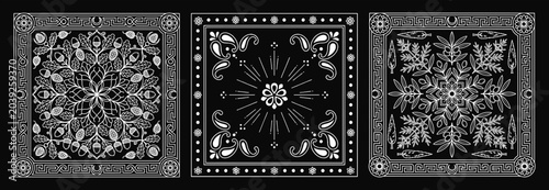 bandana design illustration drawing vector draw