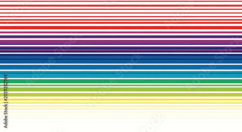 Obraz na plátne Colorful horizontal stripes pattern design.