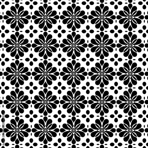 Seamless decorative pattern wall paper