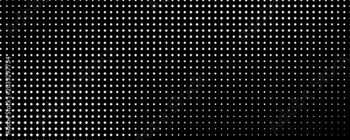 Foto grunge Halftone white and black dots pattern and black gradient grunge texture background